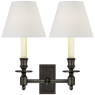 Picture of FRENCH DOUBLE LIBRARY SCONCE