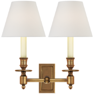 Picture of FRENCH DOUBLE LIBRARY SCONCE