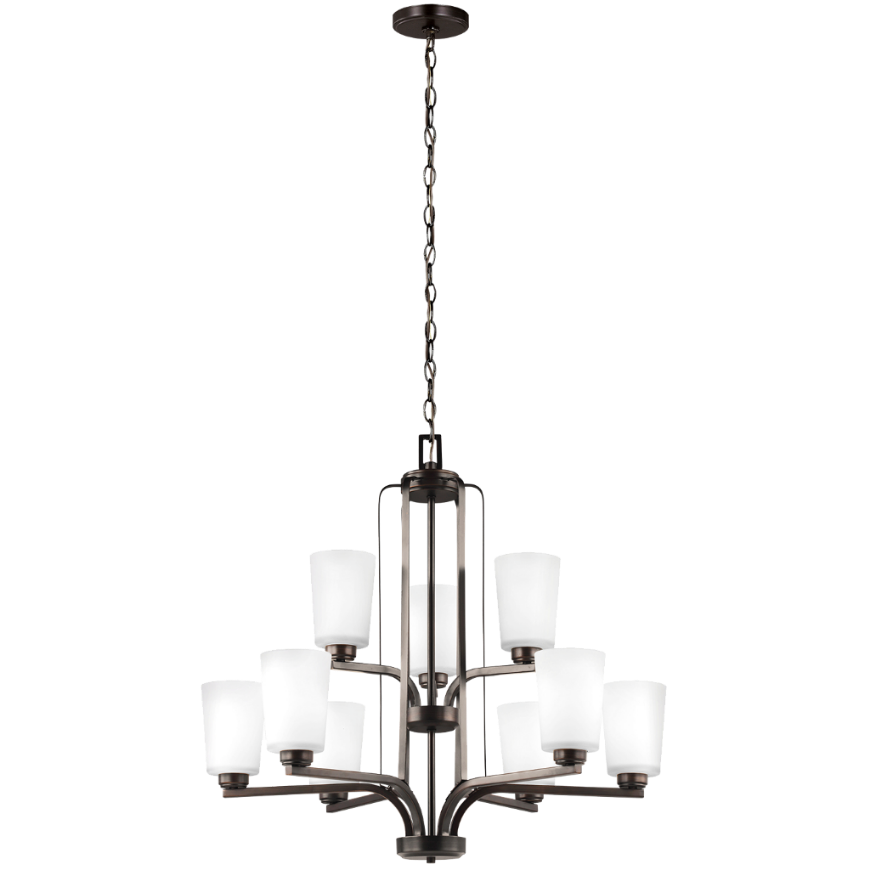 Picture of FRANPORT NINE LIGHT CHANDELIER