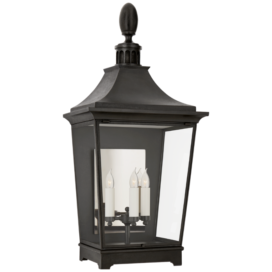 Picture of ROSEDALE CLASSIC LARGE 3/4 WALL LANTERN