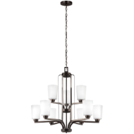 Picture of FRANPORT NINE LIGHT CHANDELIER