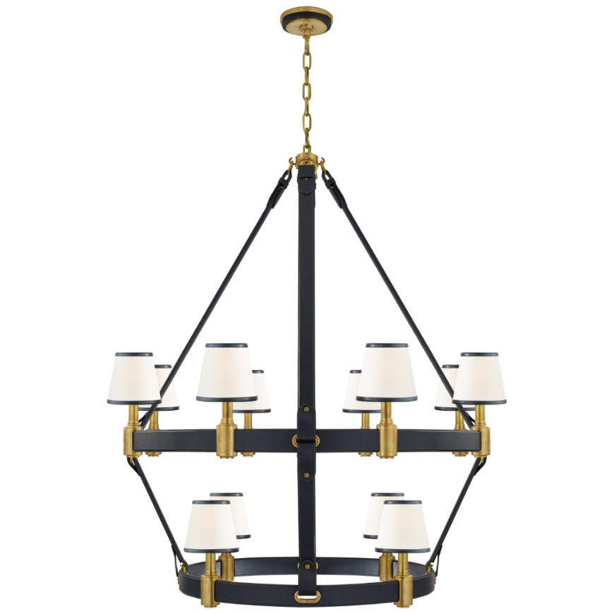 Picture of RILEY LARGE TWO TIER CHANDELIER