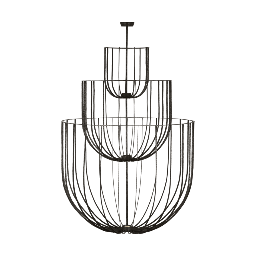 Picture of SANCHI GRANDE THREE TIER CHANDELIER