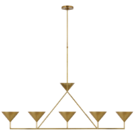 Picture of ORSAY XL 5-LIGHT LINEAR CHANDELIER