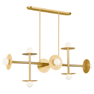 Picture of NODES LARGE LINEAR CHANDELIER