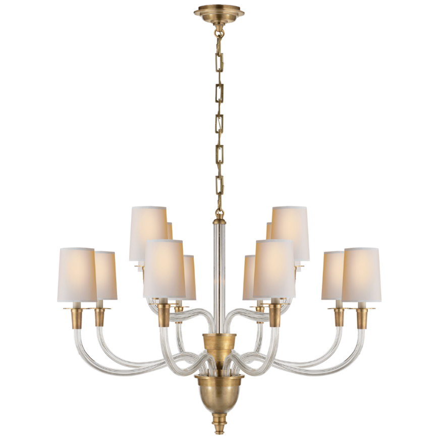 Picture of VIVIAN LARGE TWO-TIER CHANDELIER