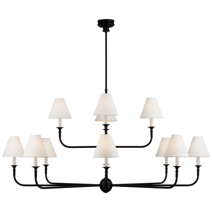 Picture of PIAF GRANDE TWO-TIER CHANDELIER