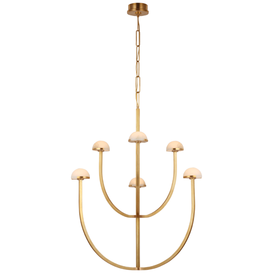 Picture of PEDRA LARGE TWO-TIER CHANDELIER