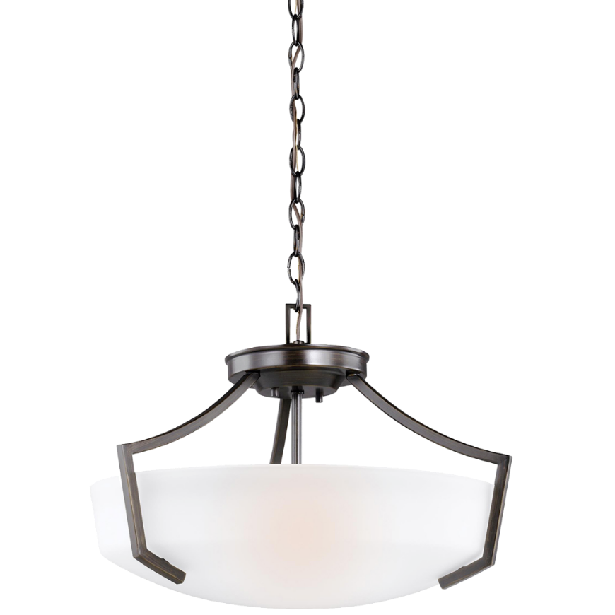 Picture of HANFORD THREE LIGHT CEILING CONVERTIBLE PENDANT