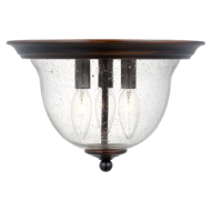 Picture of BELTON THREE LIGHT FLUSH MOUNT