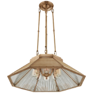 Picture of RIVINGTON MEDIUM EIGHT-PANELED CHANDELIER