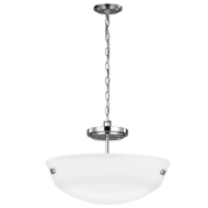 Picture of KERRVILLE TWO LIGHT SEMI-FLUSH CONVERTIBLE PENDANT