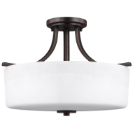 Picture of CANFIELD THREE LIGHT SEMI-FLUSH MOUNT