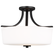 Picture of CANFIELD THREE LIGHT SEMI-FLUSH MOUNT