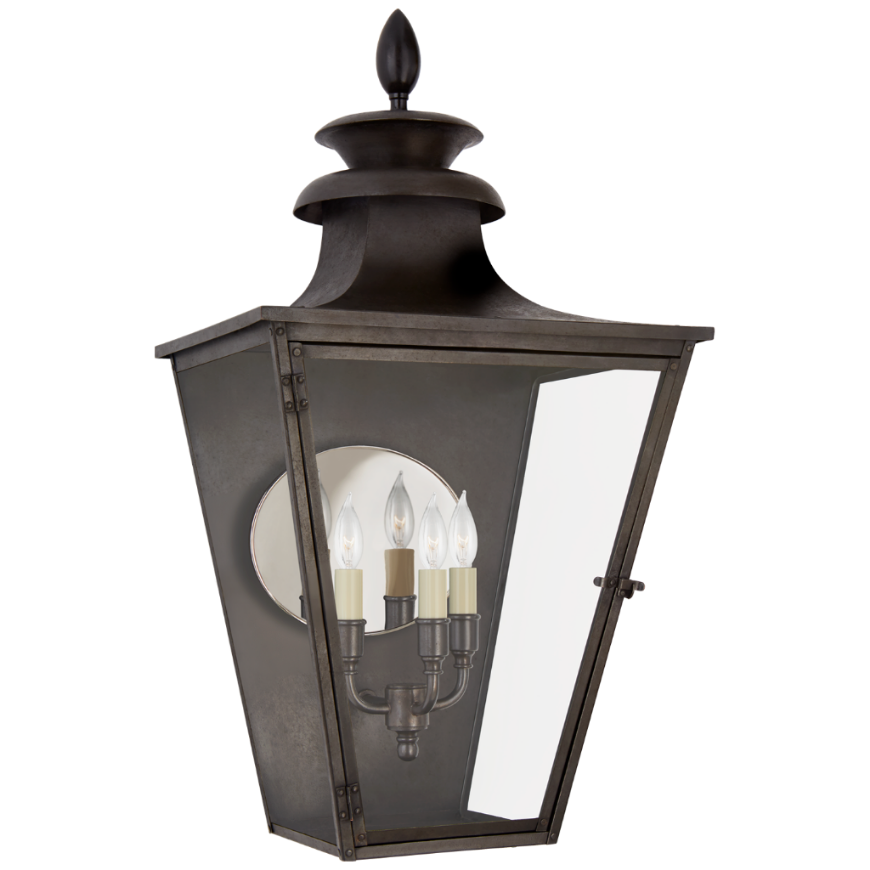 Picture of ALBERMARLE MEDIUM 3/4 WALL LANTERN