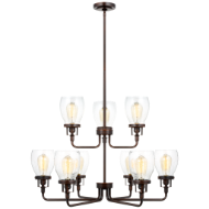 Picture of BELTON NINE LIGHT UP CHANDELIER