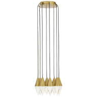 Picture of TURRET 8 LIGHT CHANDELIER