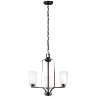 Picture of FRANPORT THREE LIGHT CHANDELIER