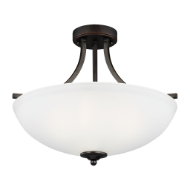 Picture of GEARY MEDIUM THREE LIGHT SEMI-FLUSH CONVERTIBLE PENDANT