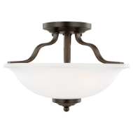 Picture of EMMONS TWO LIGHT SEMI-FLUSH MOUNT