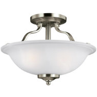 Picture of EMMONS TWO LIGHT SEMI-FLUSH MOUNT