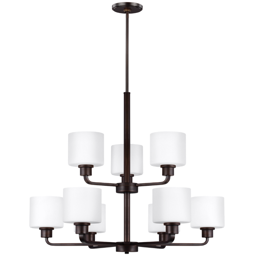 Picture of CANFIELD NINE LIGHT CHANDELIER