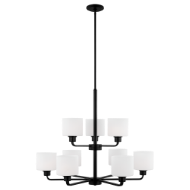 Picture of CANFIELD NINE LIGHT CHANDELIER