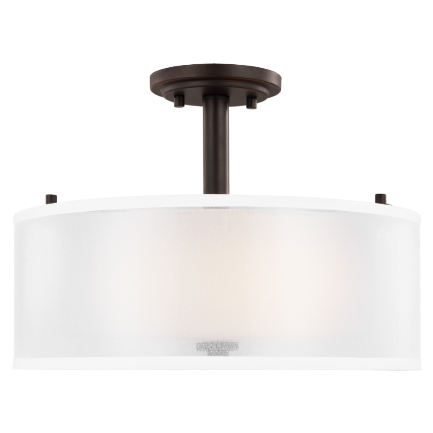 Picture of ELMWOOD PARK TWO LIGHT SEMI-FLUSH MOUNT