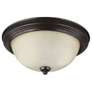 Picture of GEARY TWO LIGHT FLUSH MOUNT 77064