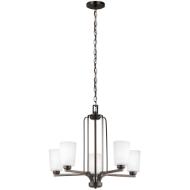 Picture of FRANPORT FIVE LIGHT CHANDELIER