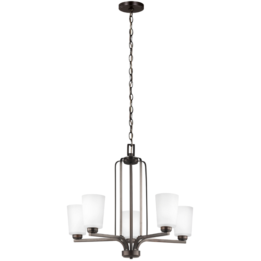 Picture of FRANPORT FIVE LIGHT CHANDELIER