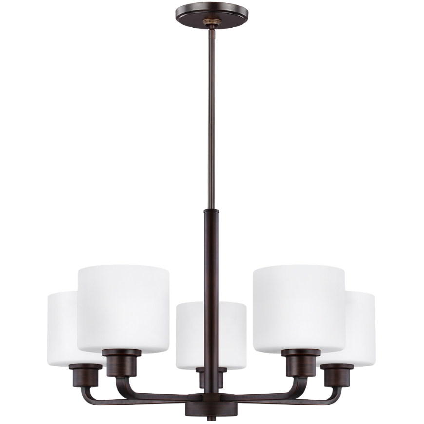 Picture of CANFIELD FIVE LIGHT CHANDELIER