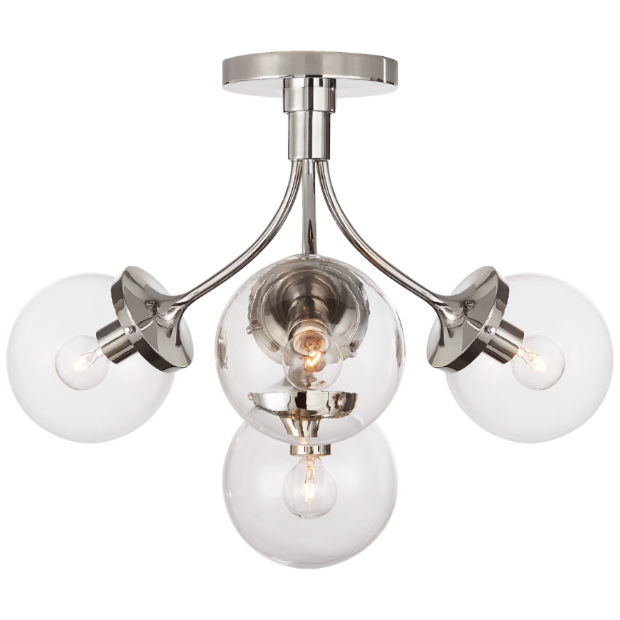 Picture of PRESCOTT MEDIUM SEMI-FLUSH MOUNT