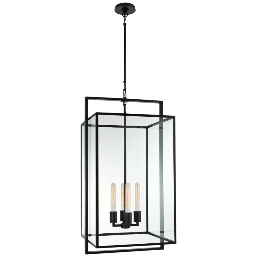 Picture of HALLE MEDIUM LANTERN (OPEN BOX)