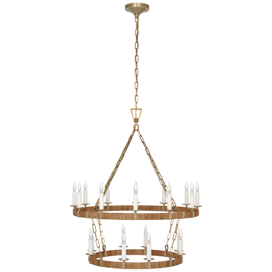 Picture of DARLANA MEDIUM TWO TIER CHANDELIER