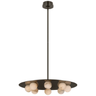 Picture of PERTICA 24" EIGHT LIGHT CHANDELIER