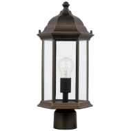 Picture of SEVIER MEDIUM ONE LIGHT OUTDOOR POST LANTERN 8238601