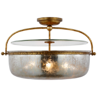 Picture of LORFORD LARGE SEMI FLUSH LANTERN