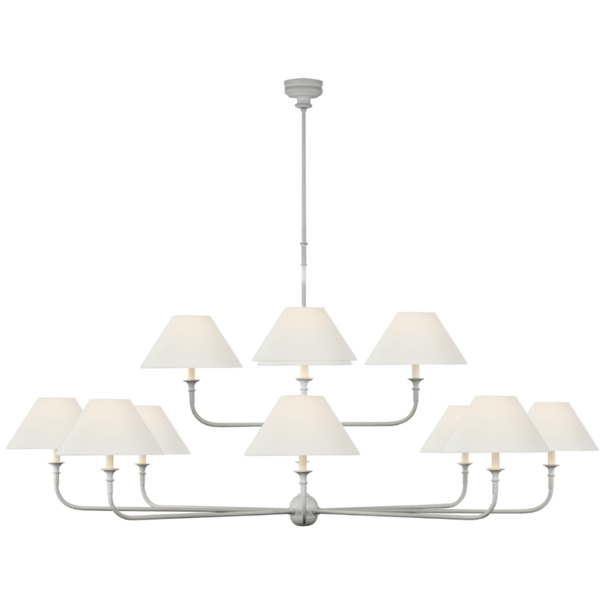 Picture of PIAF OVERSIZED TWO TIER CHANDELIER