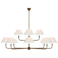 Picture of PIAF OVERSIZED TWO TIER CHANDELIER