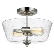 Picture of BELTON TWO LIGHT CEILING SEMI-FLUSH MOUNT