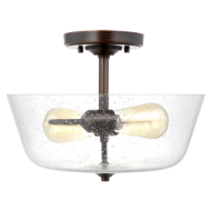 Picture of BELTON TWO LIGHT CEILING SEMI-FLUSH MOUNT