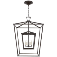 Picture of DARLANA LARGE DOUBLE CAGE LANTERN