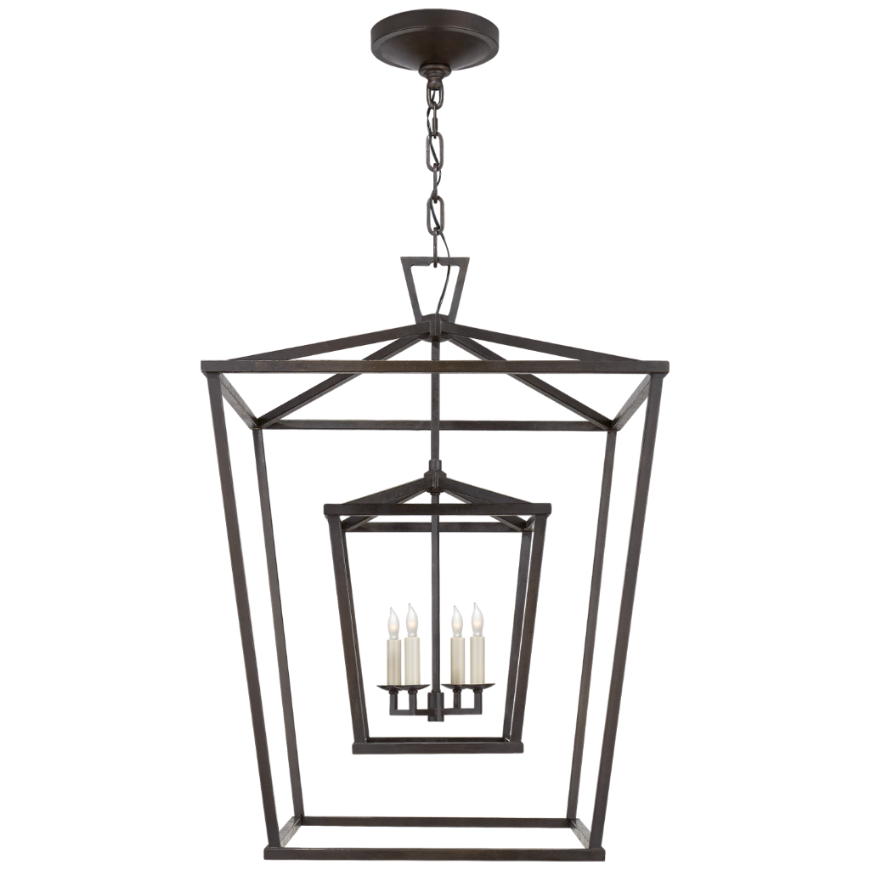 Picture of DARLANA LARGE DOUBLE CAGE LANTERN