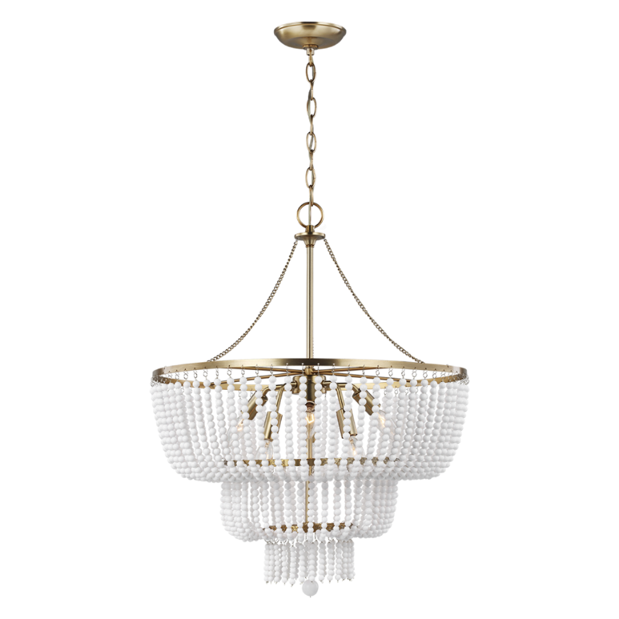 Picture of JACKIE SIX LIGHT CHANDELIER