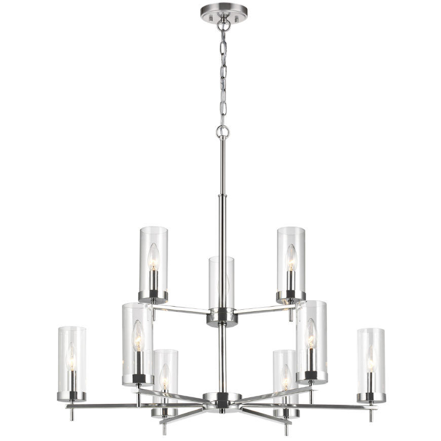 Picture of ZIRE NINE LIGHT CHANDELIER