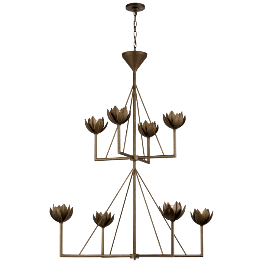 Picture of ALBERTO LARGE TWO TIER CHANDELIER (OPEN BOX)