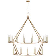 Picture of DARLANA OVERSIZED TWO TIER CHANDELIER