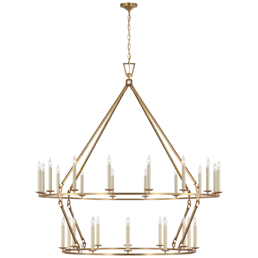 Picture of DARLANA OVERSIZED TWO TIER CHANDELIER