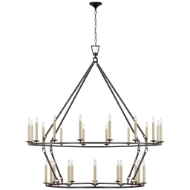 Picture of DARLANA OVERSIZED TWO TIER CHANDELIER